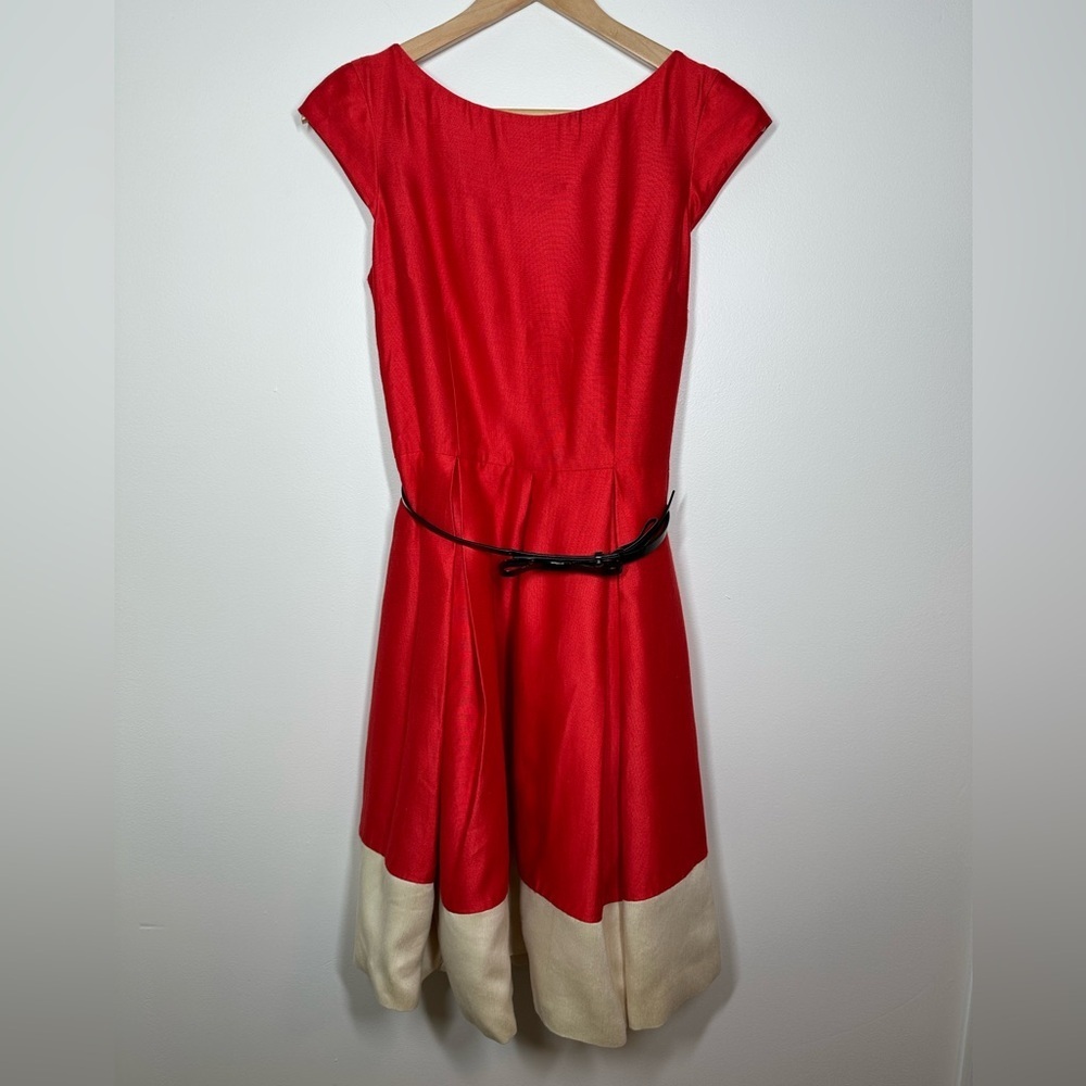 Kate Spade New York Red Fit &‎ Flare Dress Size 6